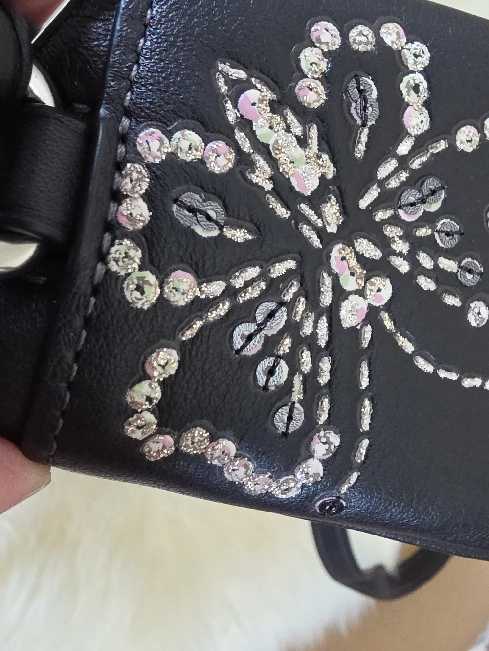 Beautiful Like New Coach Jamie Camera Crossbody Bag With Butterflies 🖤🦋✨️🩷